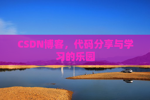 CSDN博客，代码分享与学习的乐园
